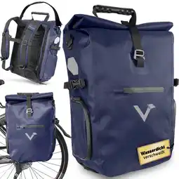 Decathlon Fietstas bagagedrager met rugzakfunctie waterdicht 23 L - ValkPro aanbieding