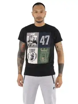 Decathlon Iconic Vintage heren-T-shirt met korte mouwen en vintage prints aanbieding