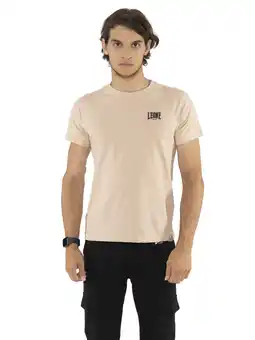 Decathlon Heren T-shirt van stretchkatoen met korte mouwen en klein 'Basic'-logo aanbieding