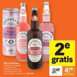 Albert Heijn Alle Fentimans aanbieding