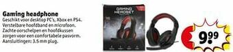 Kruidvat Gaming headphone aanbieding