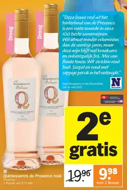 Albert Heijn Quintessence de Provence rosé aanbieding