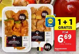 Lidl Kippenbrochette aanbieding