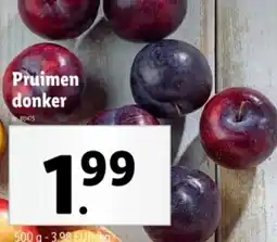 Lidl Pruimen donker aanbieding