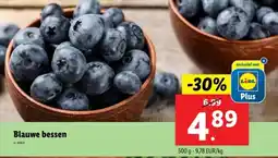 Lidl Blauwe bessen aanbieding
