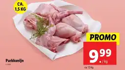 Lidl Parkkonijn aanbieding