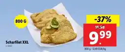 Lidl Scharfilet XXL aanbieding