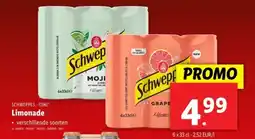 Lidl Schweppes Gini Limonade aanbieding