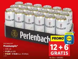 Lidl Perlenbacher Premiumpils aanbieding