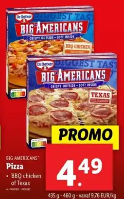 Lidl Big Americans Pizza aanbieding
