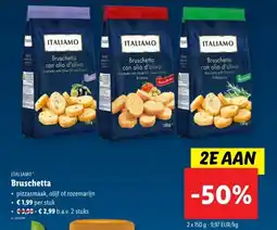 Lidl Italiamo Bruschetta aanbieding