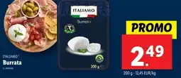 Lidl Italiamo Burrata aanbieding