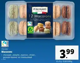 Lidl Italiamo Macarons aanbieding