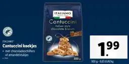 Lidl Italiamo Cantuccini koekjes aanbieding