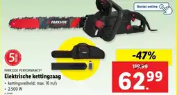 Lidl Parkside Performance Elektrische Kettingzaag aanbieding
