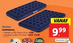 Lidl Bestway Luchtmatras aanbieding