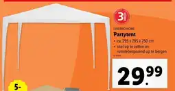 Lidl Livarno Home Partytent aanbieding