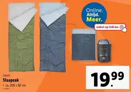 Lidl Crivit Slaapzak aanbieding