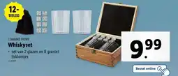 Lidl Livarno Home Whiskyset aanbieding