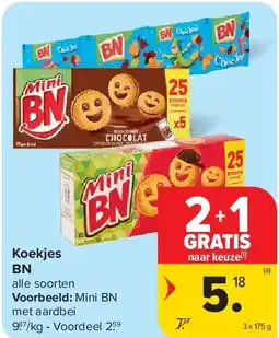 Carrefour Koekjes BN aanbieding