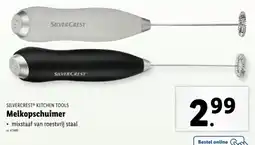 Lidl Silvercrest kitchen tools Melkopschuimer aanbieding