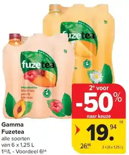 Carrefour Gamma Fuzetea aanbieding