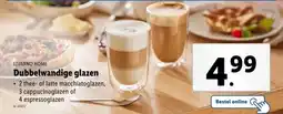 Lidl Livarno Home Dubbelwandige Glazen aanbieding