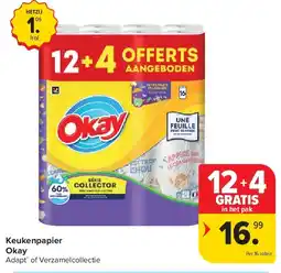 Carrefour Keukenpapier Okay aanbieding