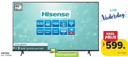 Carrefour Hisense 65E7NQ 4K TV aanbieding