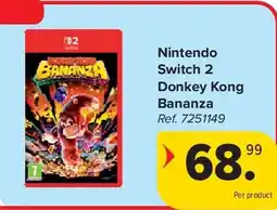 Carrefour Nintendo Switch 2 Donkey Kong Bananza aanbieding