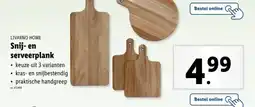 Lidl Livarno Home Snij en Serveerplank aanbieding