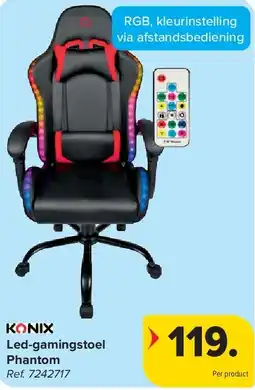 Carrefour Led-gamingstoel Phantom aanbieding