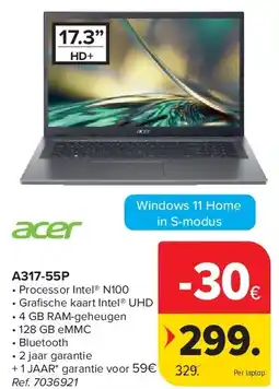 Carrefour A317-55P aanbieding