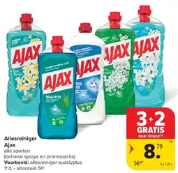 Carrefour Allesreiniger Ajax aanbieding