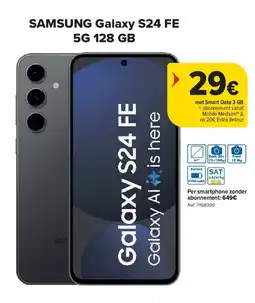 Carrefour SAMSUNG Galaxy S24 FE 5G 128 GB aanbieding