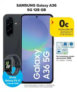 Carrefour SAMSUNG Galaxy A36 5G 128 GB aanbieding