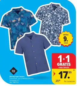 Carrefour Hemd voor heren aanbieding