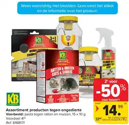 Carrefour Assortiment producten tegen ongedierte aanbieding