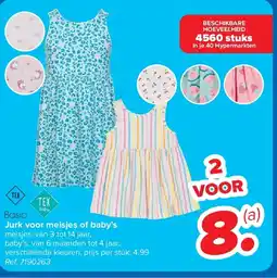 Carrefour Jurk voor meisjes of baby’s aanbieding