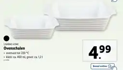 Lidl Livarno home Ovenschalen aanbieding