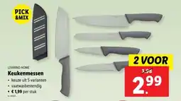 Lidl Livarno home Keukenmessen aanbieding