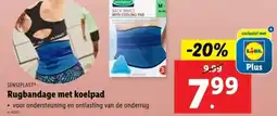 Sensiplast Rugbandage met koelpad