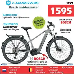 iTEK Lapierre bosch middenmotor aanbieding