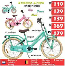 iTEK Kiddie uniek kinderfietsen aanbieding