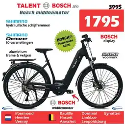 iTEK Talent bosch sdio bosch middenmotor aanbieding