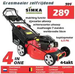 iTEK Grasmaaier zelfrijdend aanbieding