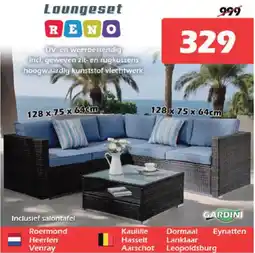 iTEK Loungeset aanbieding