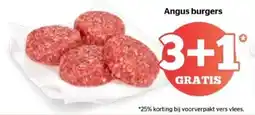 Spar Angus burgers aanbieding