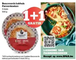 Spar Beauvoords bakhuis Pannenkoeken aanbieding