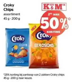 Spar Croky Chips aanbieding